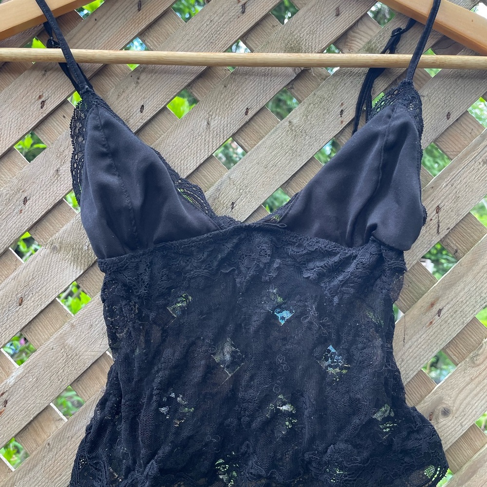 Black Lace Camisole